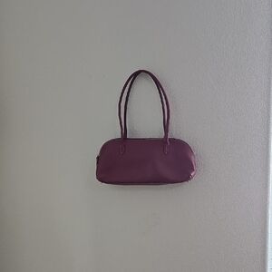 Elegant Burgandy Women's Handbag